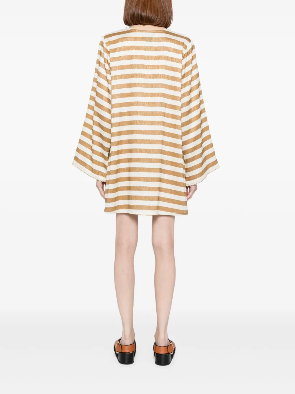 Bambah Olivia mini-jurk Goud