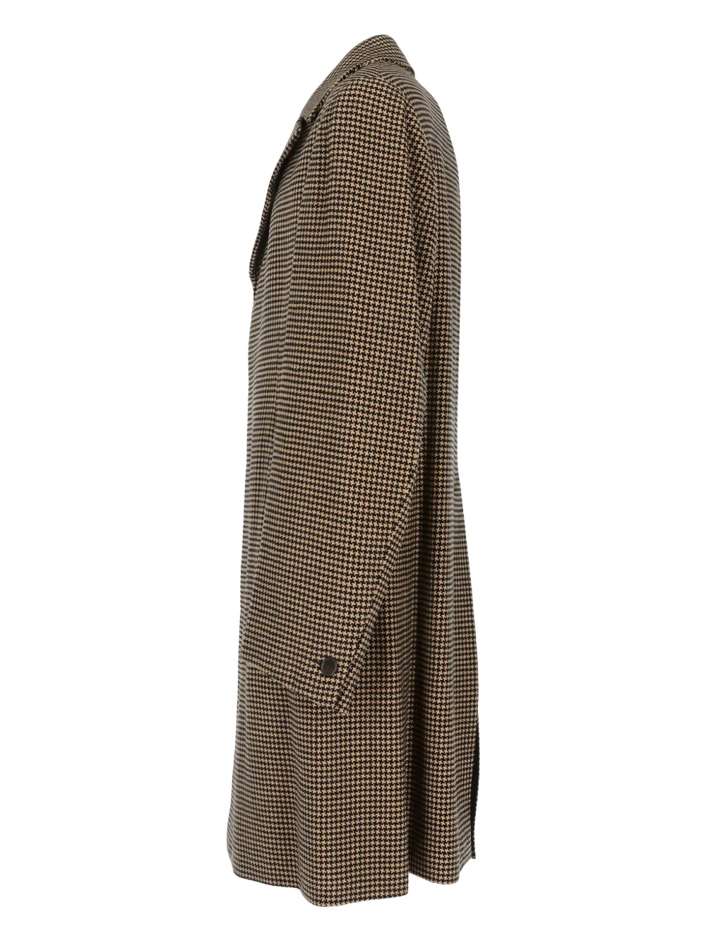  Romeo Gigli Pre-owned 1990s Patterned Coat - Brown 