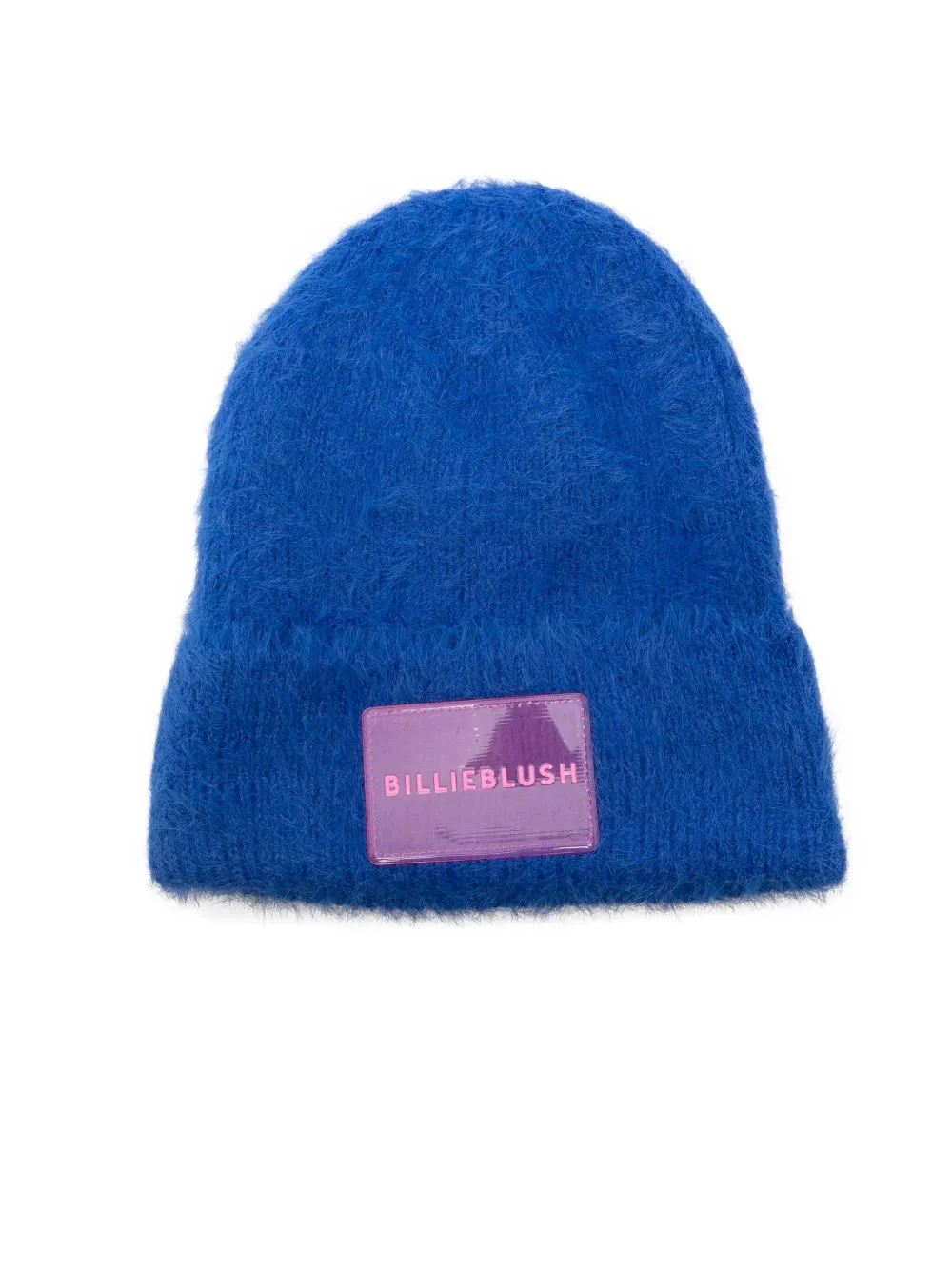 Billieblush logo-patch beanie hat