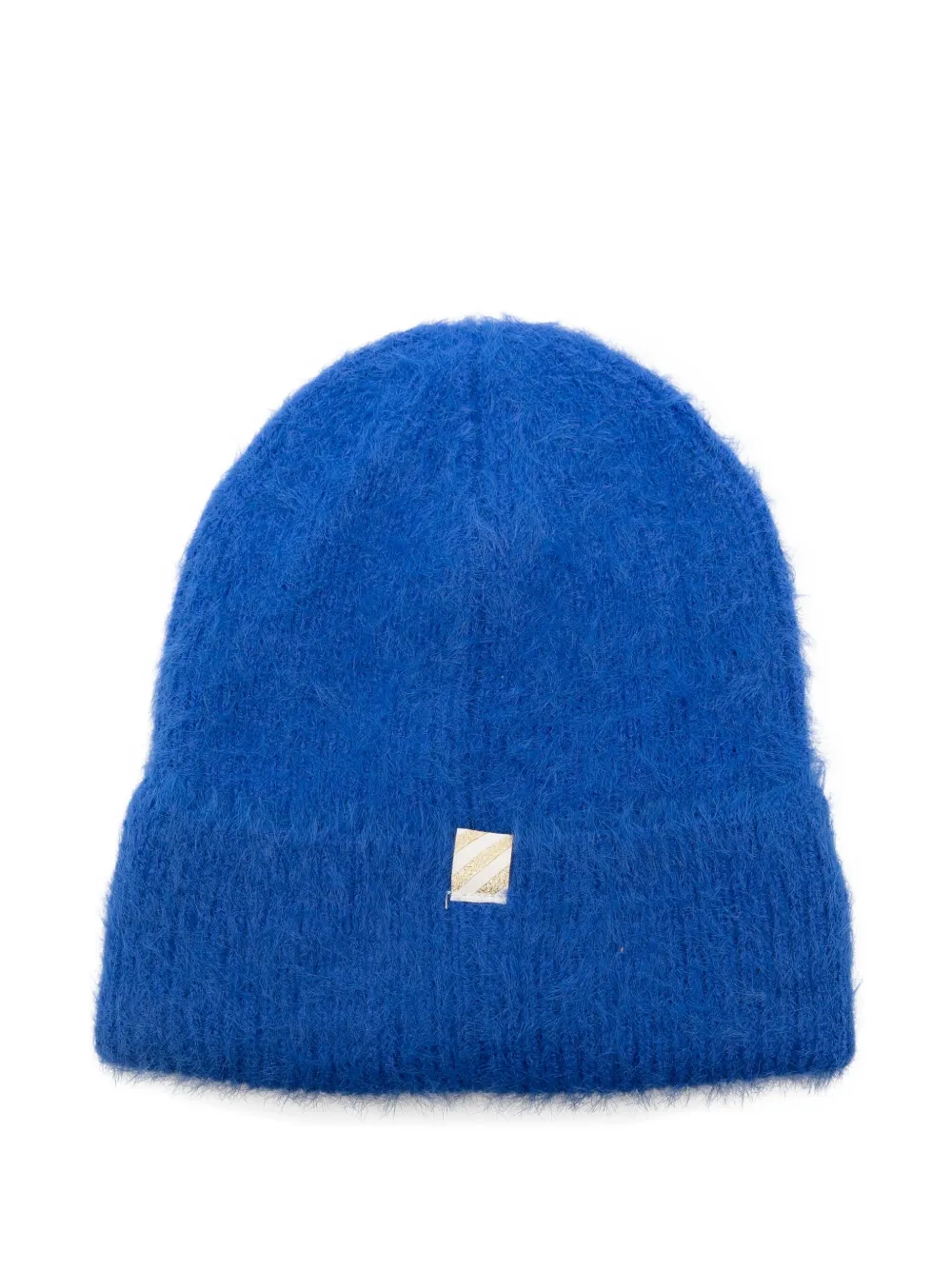 Billieblush logo-patch beanie hat - Blauw