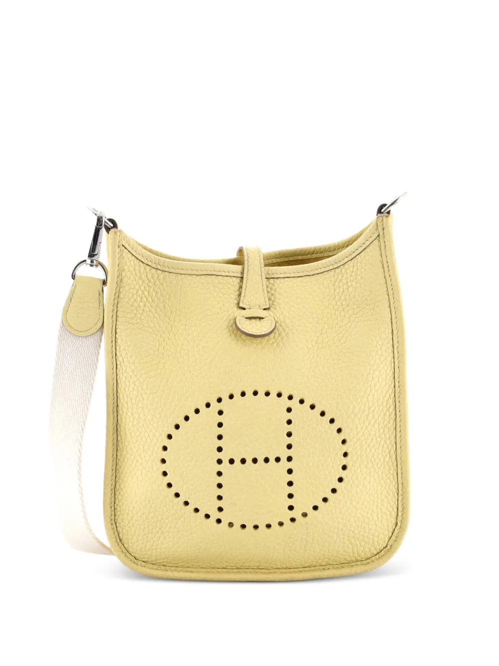 Hermès Pre-Owned Evelyne Bag Gen III Clemence TPM crossbody bag - Giallo