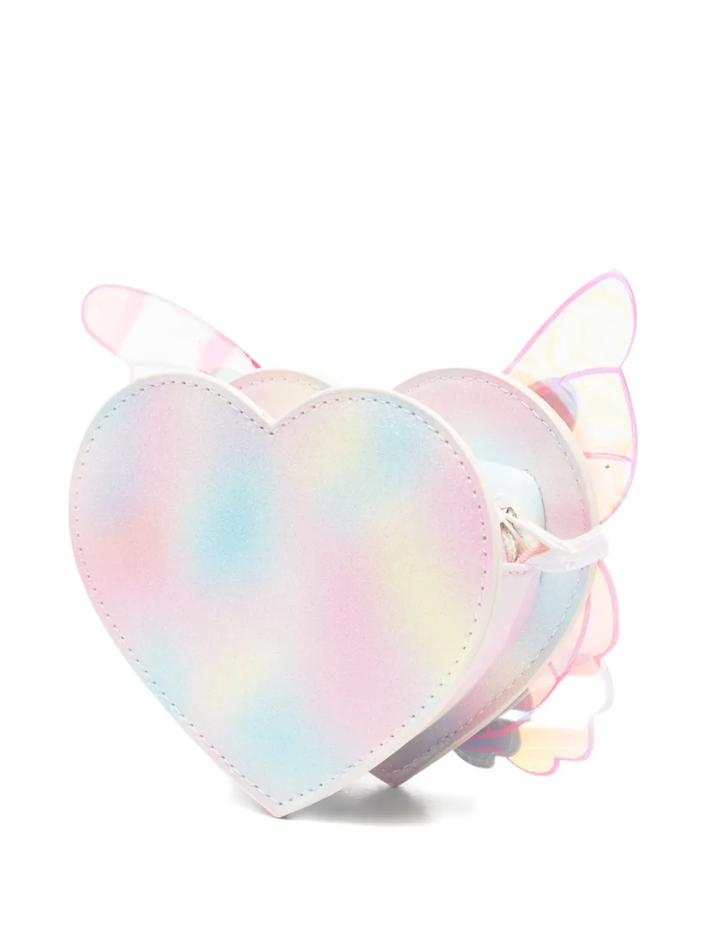 Billieblush butterfly-motif shoulder bag - Wit