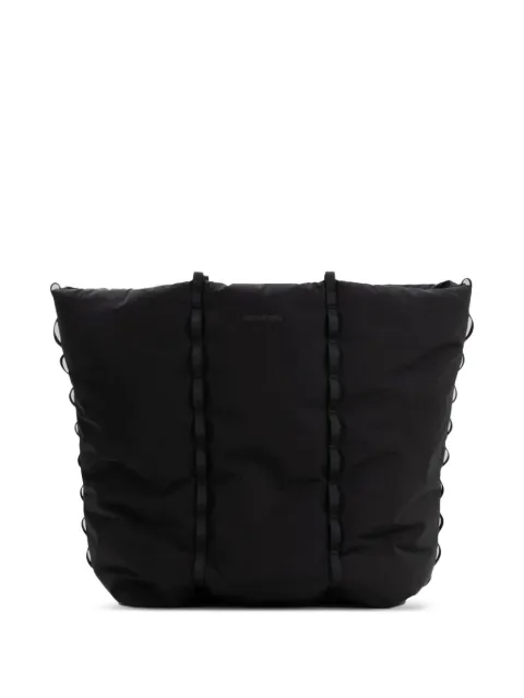 Topologie Cloud ribbon-detail tote Bag