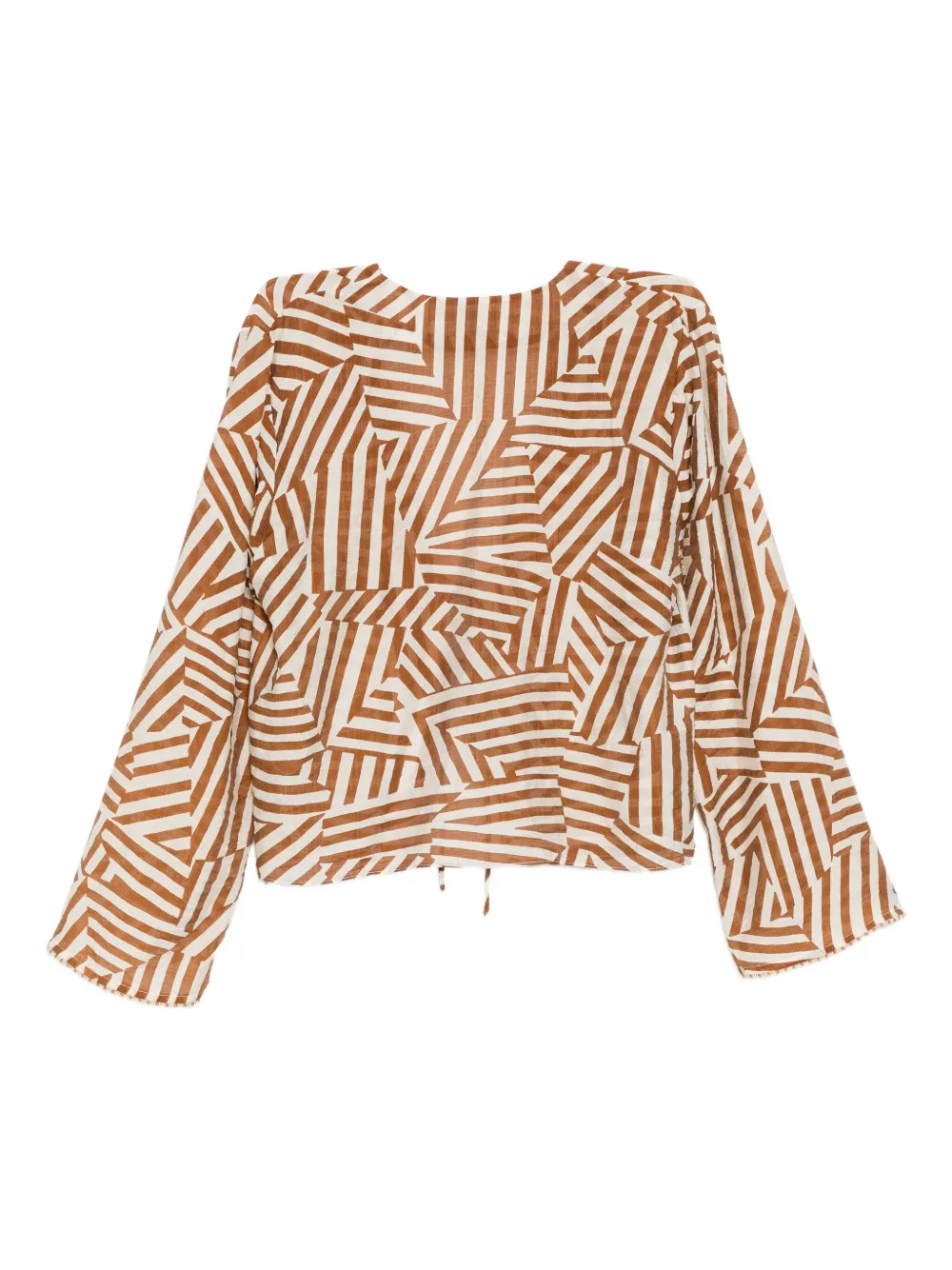 Bambah Geo ruffle top | Blouses | Image 2