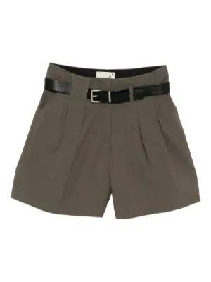 Rick Owens DRKSHDW ドローストリング ハーフパンツ | グレー