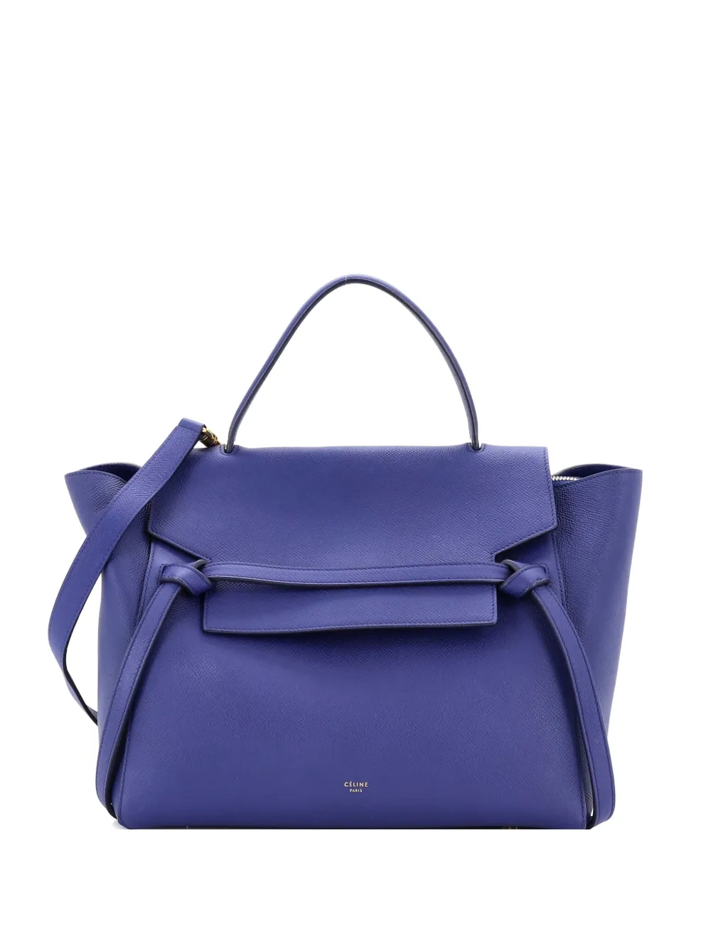 Celine Pre-Owned Belt Bag Textured Leather Mini shoulder bag - ブルー Celine Pre-Owned Belt Bag Textured Leather Mini shoulder bag - ブルー