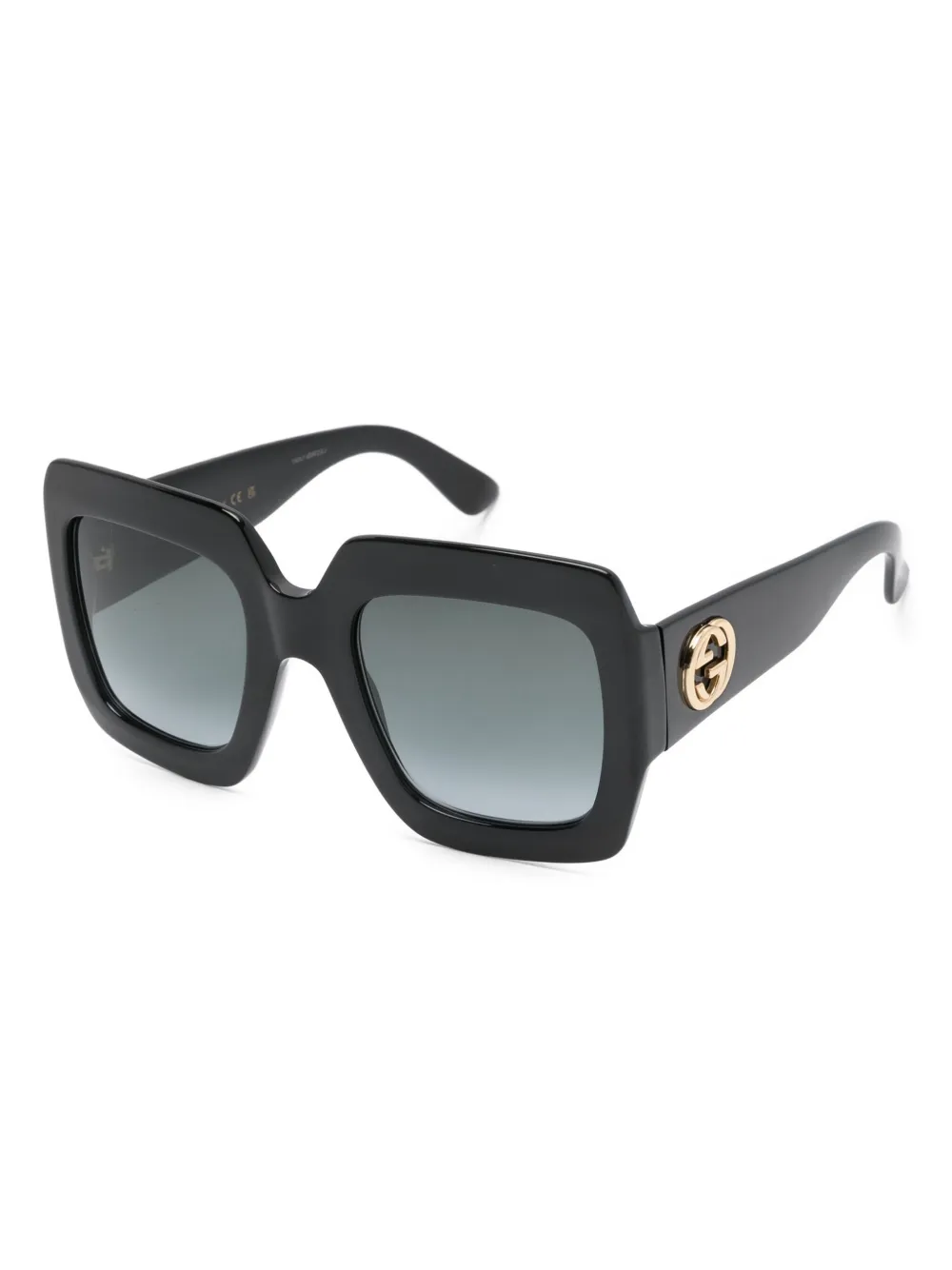 Gucci Pre-Owned GG square-frame sunglasses | Men | Image 2