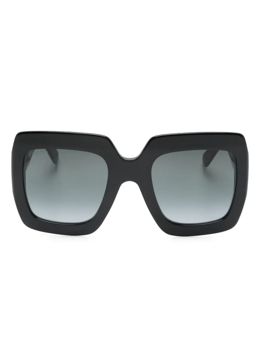 Gucci Pre-Owned GG square-frame sunglasses | Black | Image 1