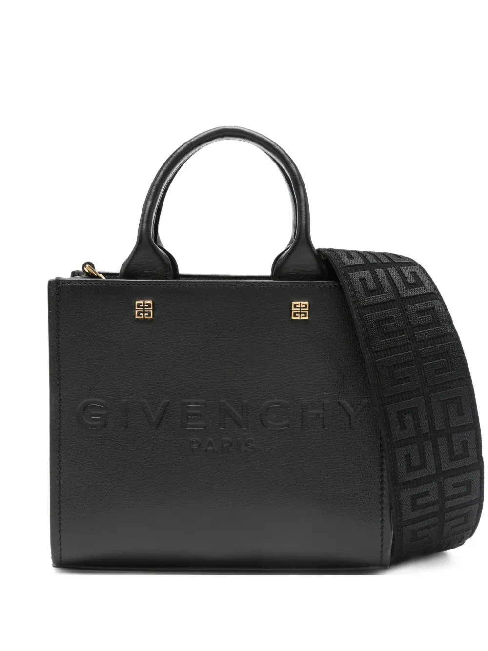 Givenchy Pre-Owned Handtasche mit Logo-Prägung | Schwarz | Image 1