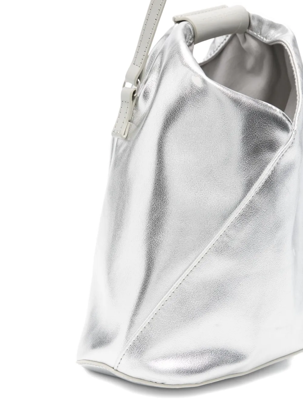 Pre-owned Maison Margiela Japanese Cross Body Bag In Silver