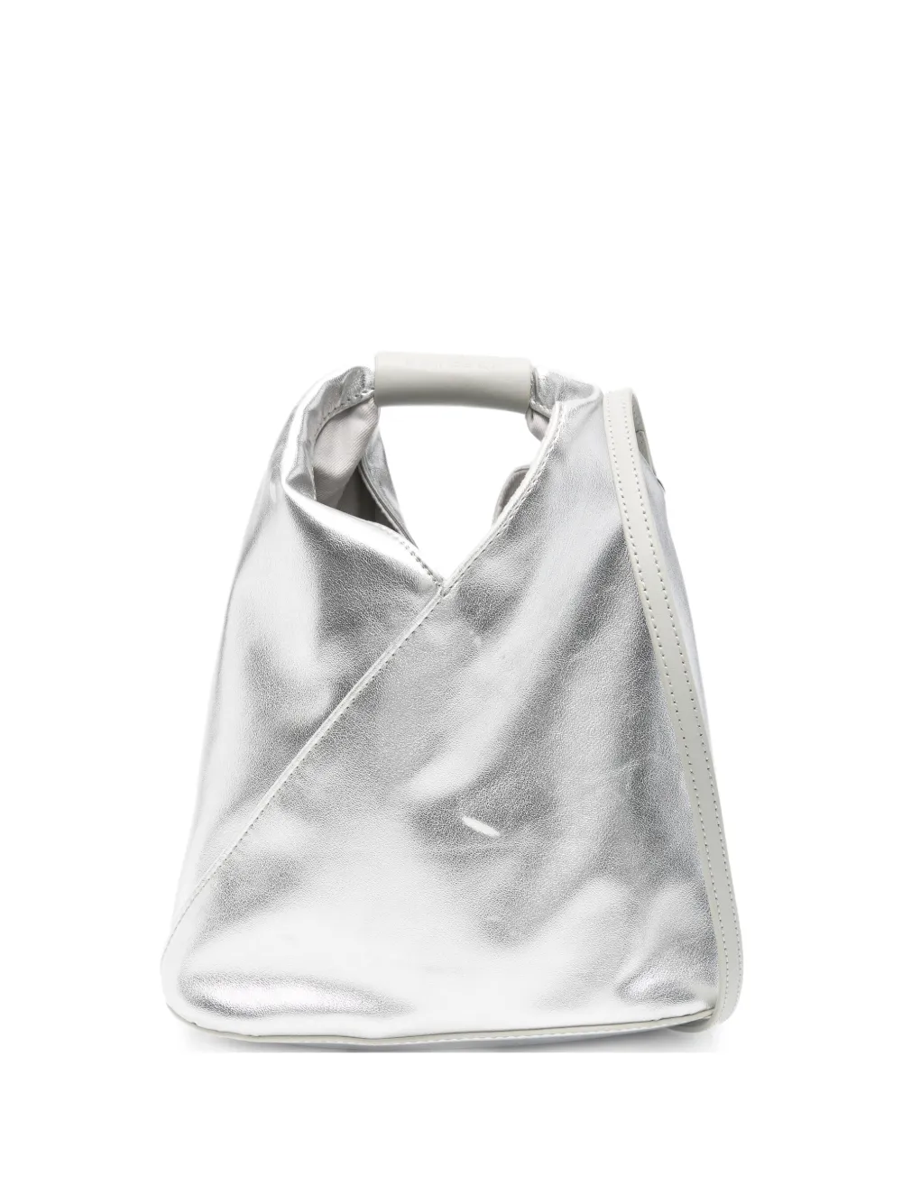 Pre-owned Maison Margiela Japanese Cross Body Bag In Silver