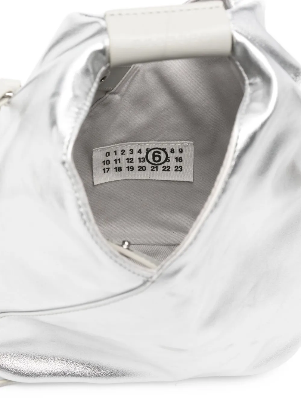 Pre-owned Maison Margiela Japanese Cross Body Bag In Silver