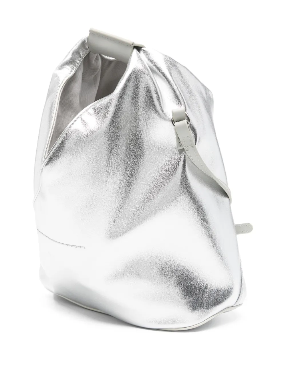 Pre-owned Maison Margiela Japanese Cross Body Bag In Silver