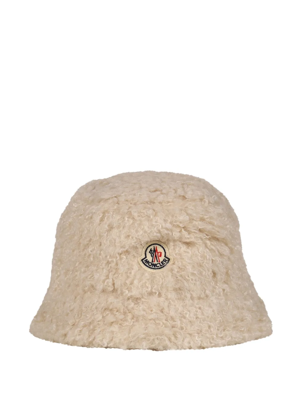 Moncler logo-patch bucket hat | Neutrals | Image 1