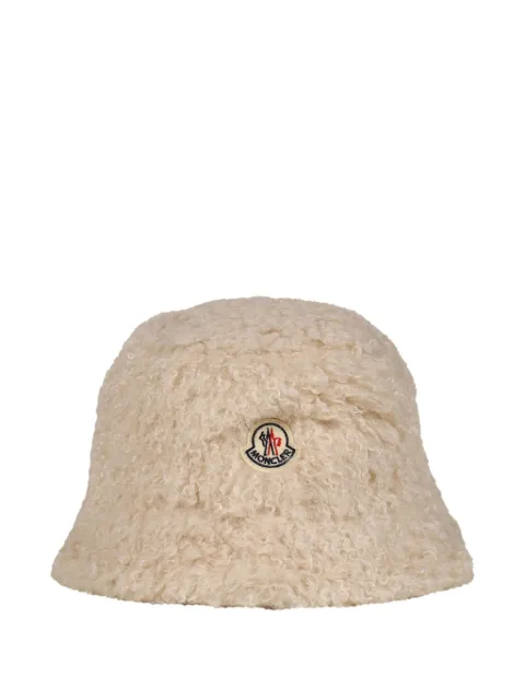Moncler logo-patch bucket hat