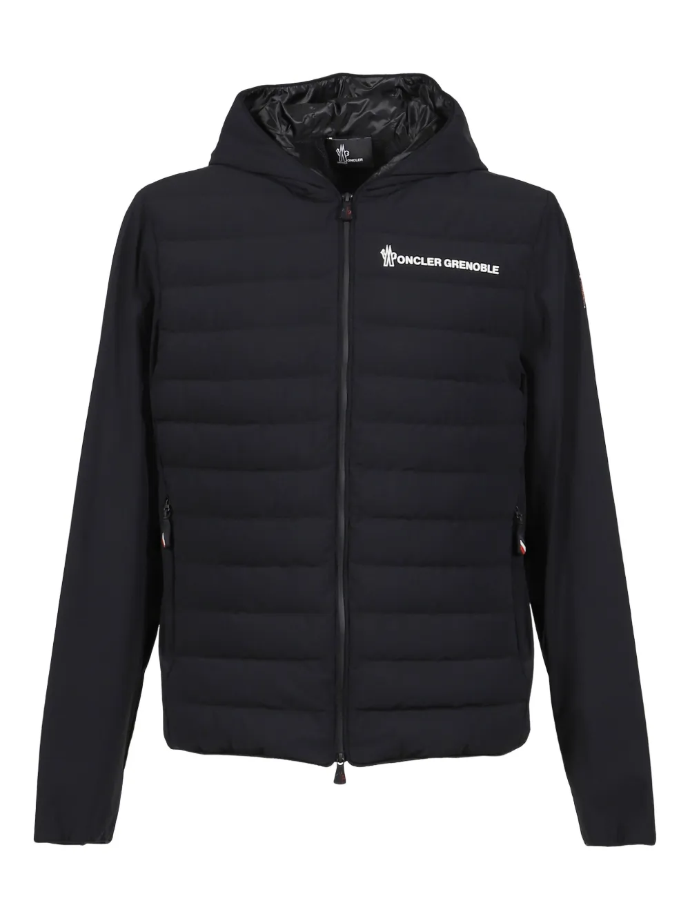 Moncler Grenoble logo hooded jacket | Black | Image 1