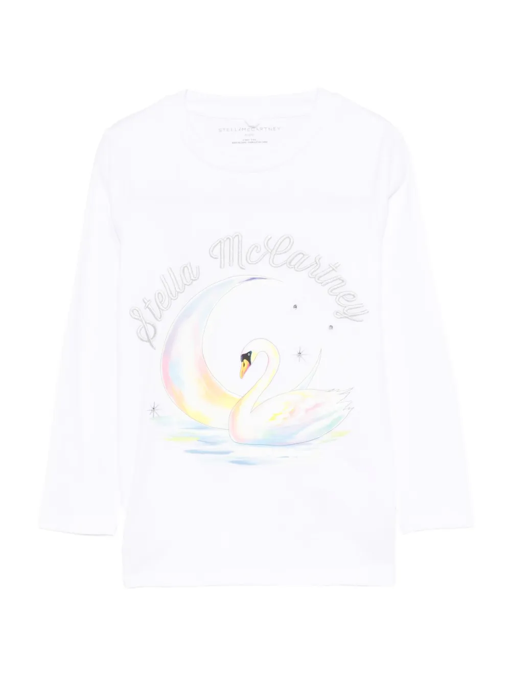 Stella McCartney Kids graphic-print top | White | Image 1