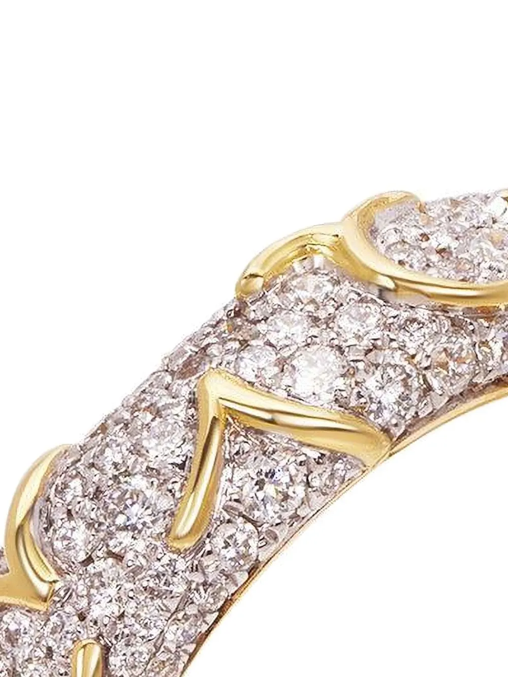 18k Yellow Gold Ondine Diamond Ring