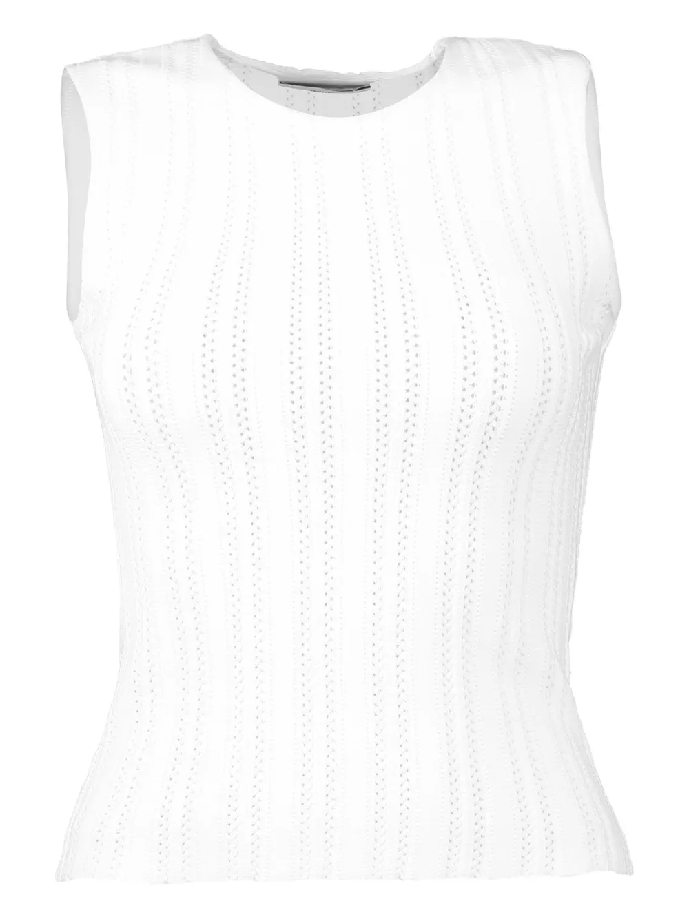 Adam Lippes Brynn openwork top | White | Image 1