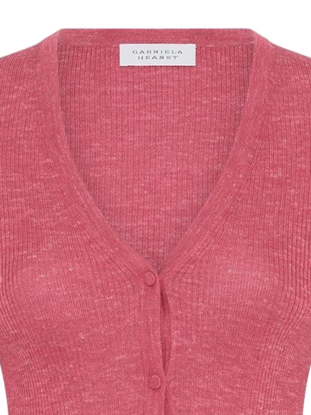 Gabriela Hearst Aiste Ribbed-knit Cardigan In Multi