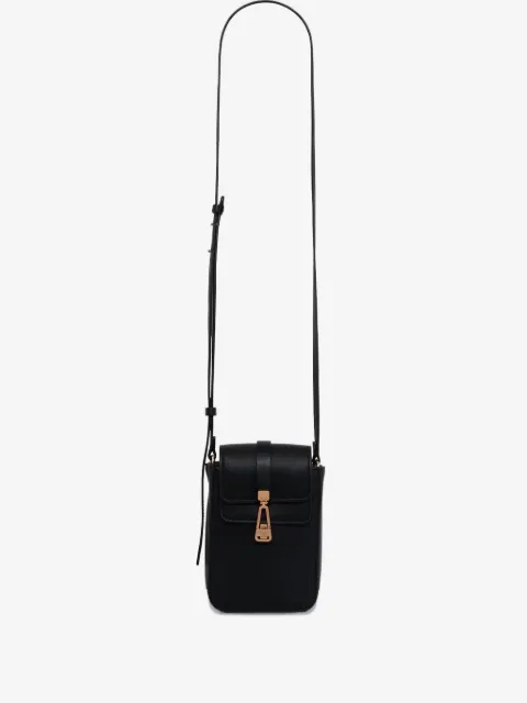 Gabriela Hearst bolsa para celular con hebilla