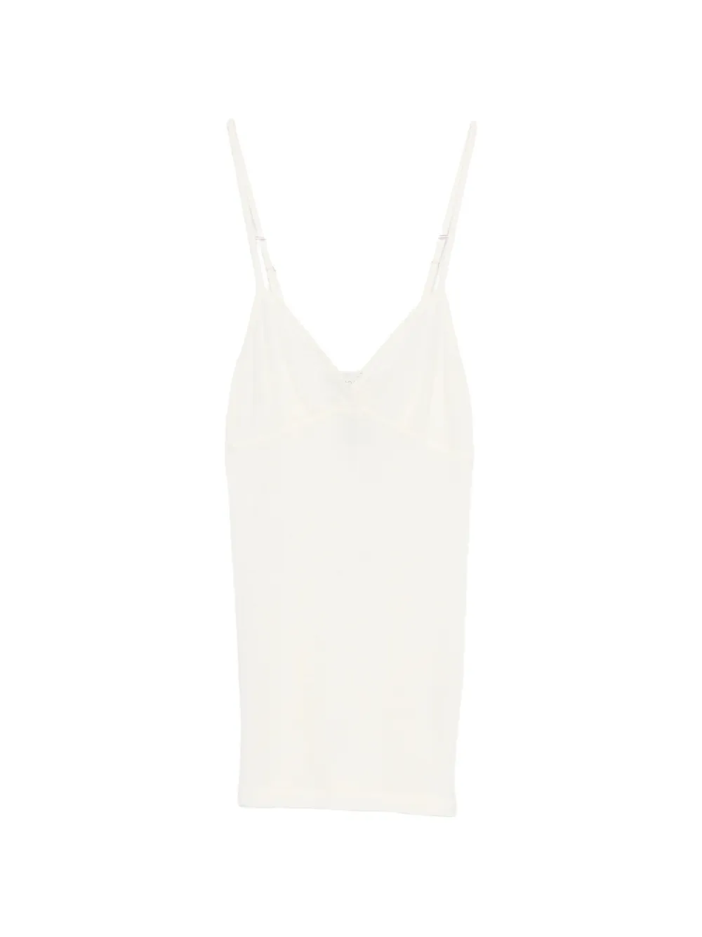 Forte Forte scalloped-trim top - Toni neutri