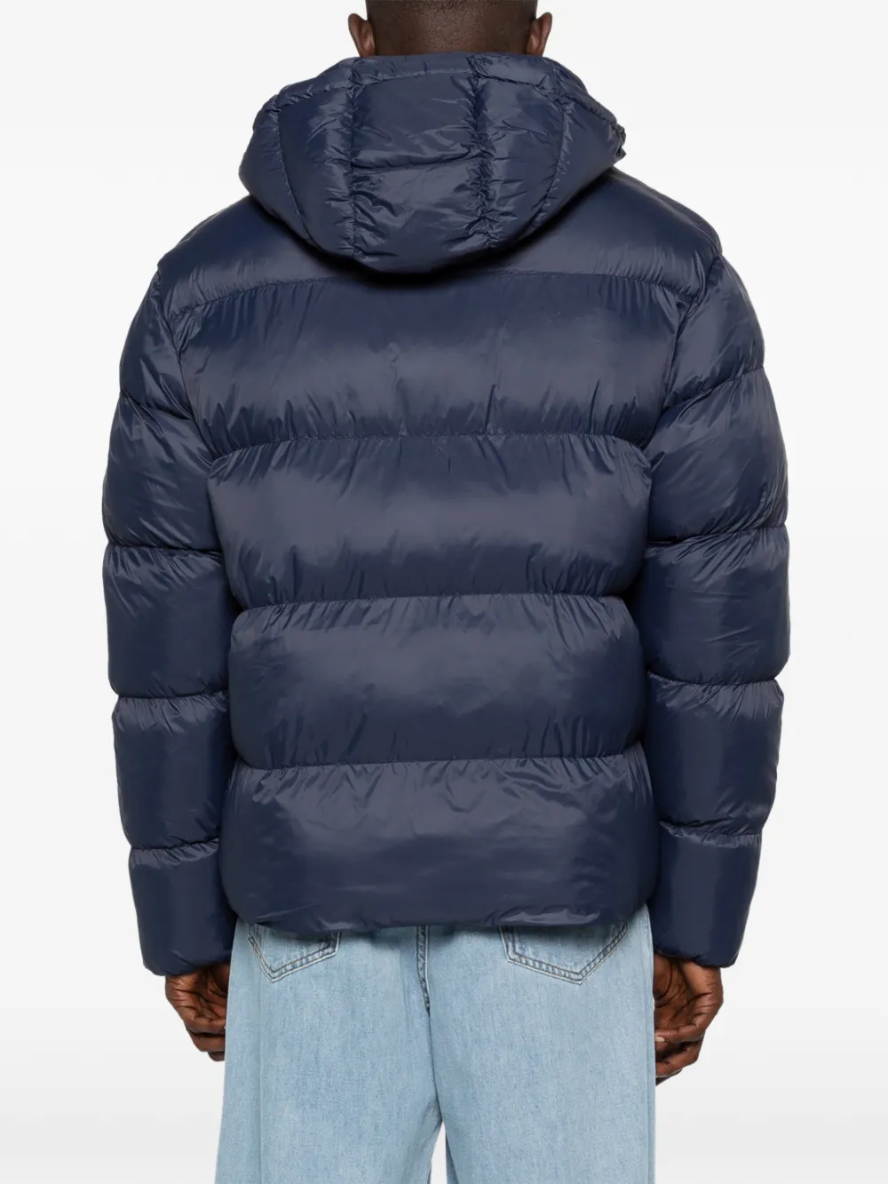 Arte Antwerp Gevoerd jack met capuchon Blauw