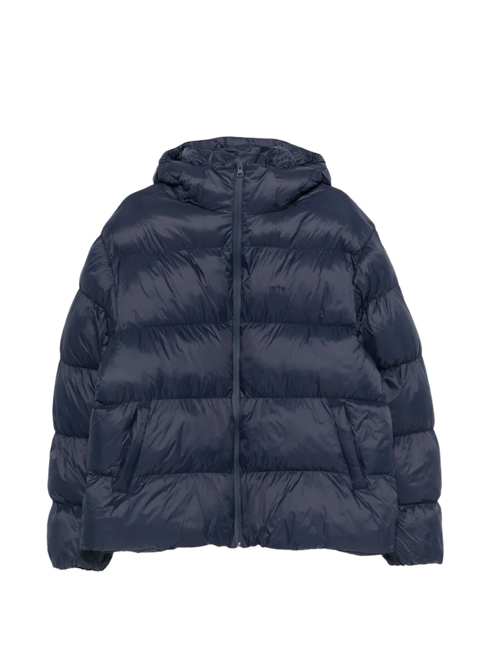 Arte Antwerp hooded quilted jacket – Blue Arte Antwerp hooded quilted jacket – Blue