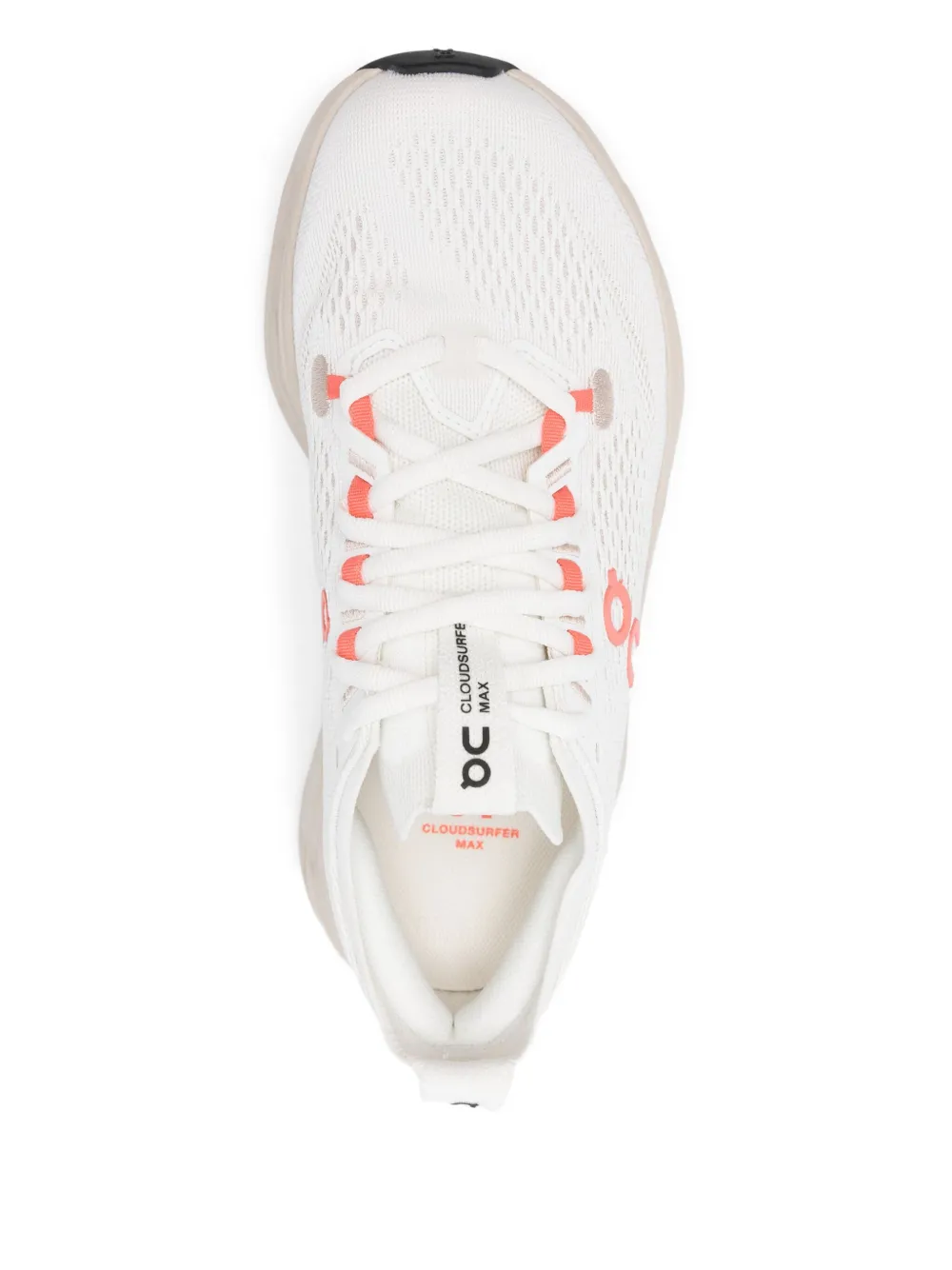 On Cloudsurfer Max Wide Sneakers In White