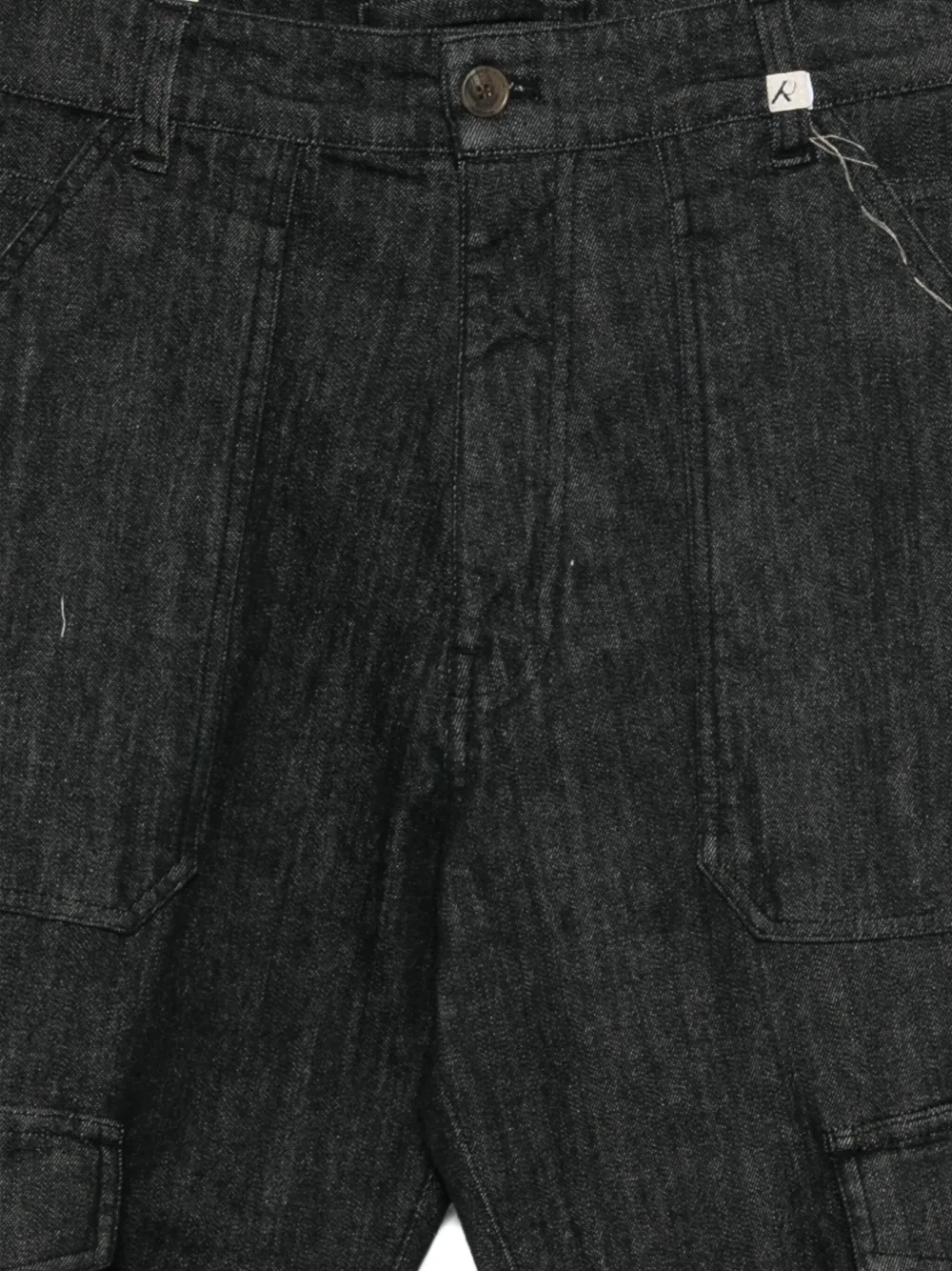  Myths Belt-loops Cargo Jeans - Black 
