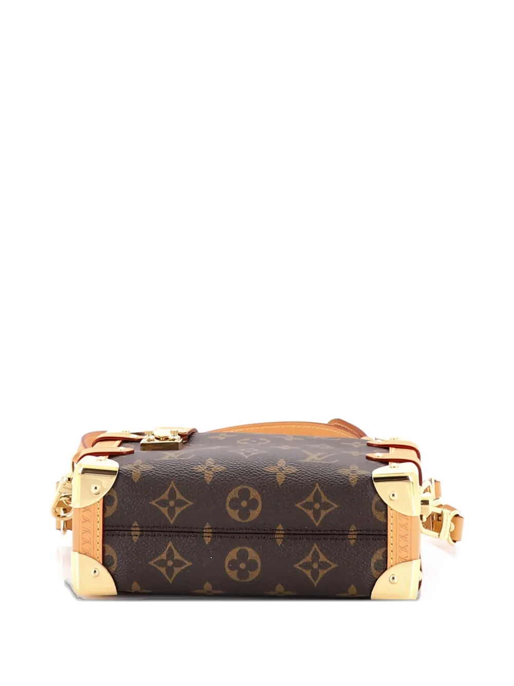 Louis Vuitton Pre-Owned Side Trunk Handbag Monogram Canvas PM shoulder bag | Pre-Owned | Image 2