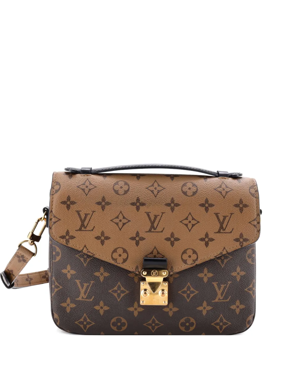 Louis Vuitton Pre-Owned Pochette Metis Reverse Monogram Canvas crossbody bag - Marrone