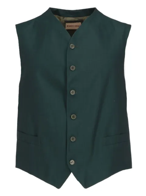 Romeo Gigli Pre-Owned cotton waistcoat