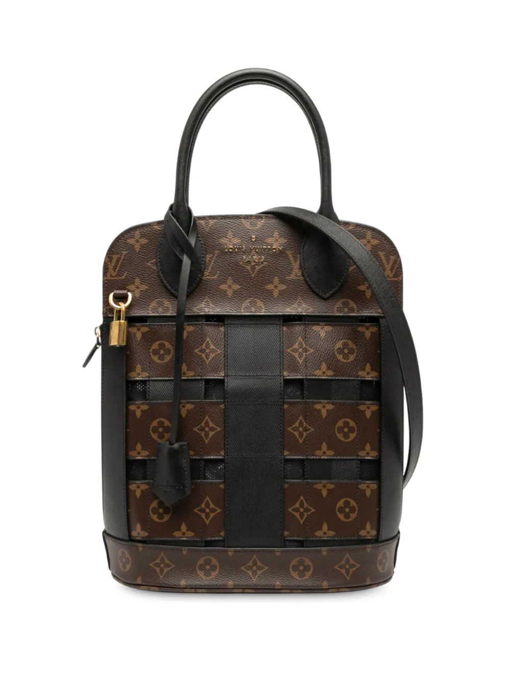 Louis Vuitton Pre-Owned 2017 Monogram Tressage Tote satchel | Brown | Image 1