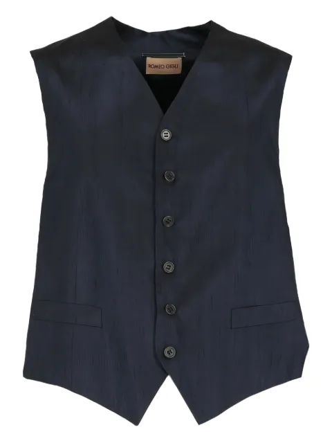 Romeo Gigli Pre-Owned 1990s silk waistcoat