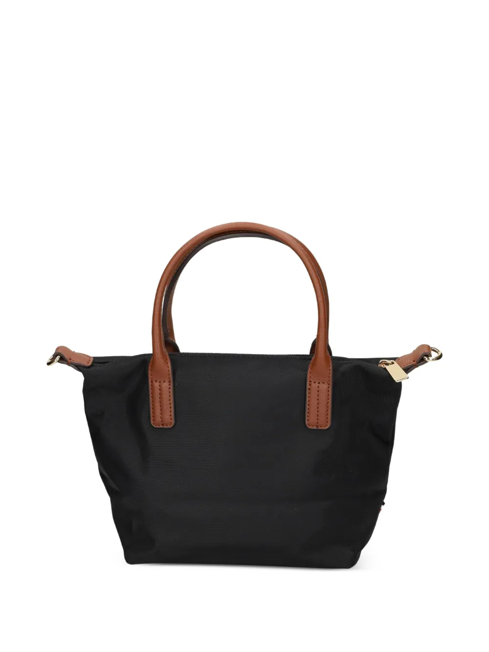 Tommy Hilfiger Webbing shopper met logoplakkaat - Zwart