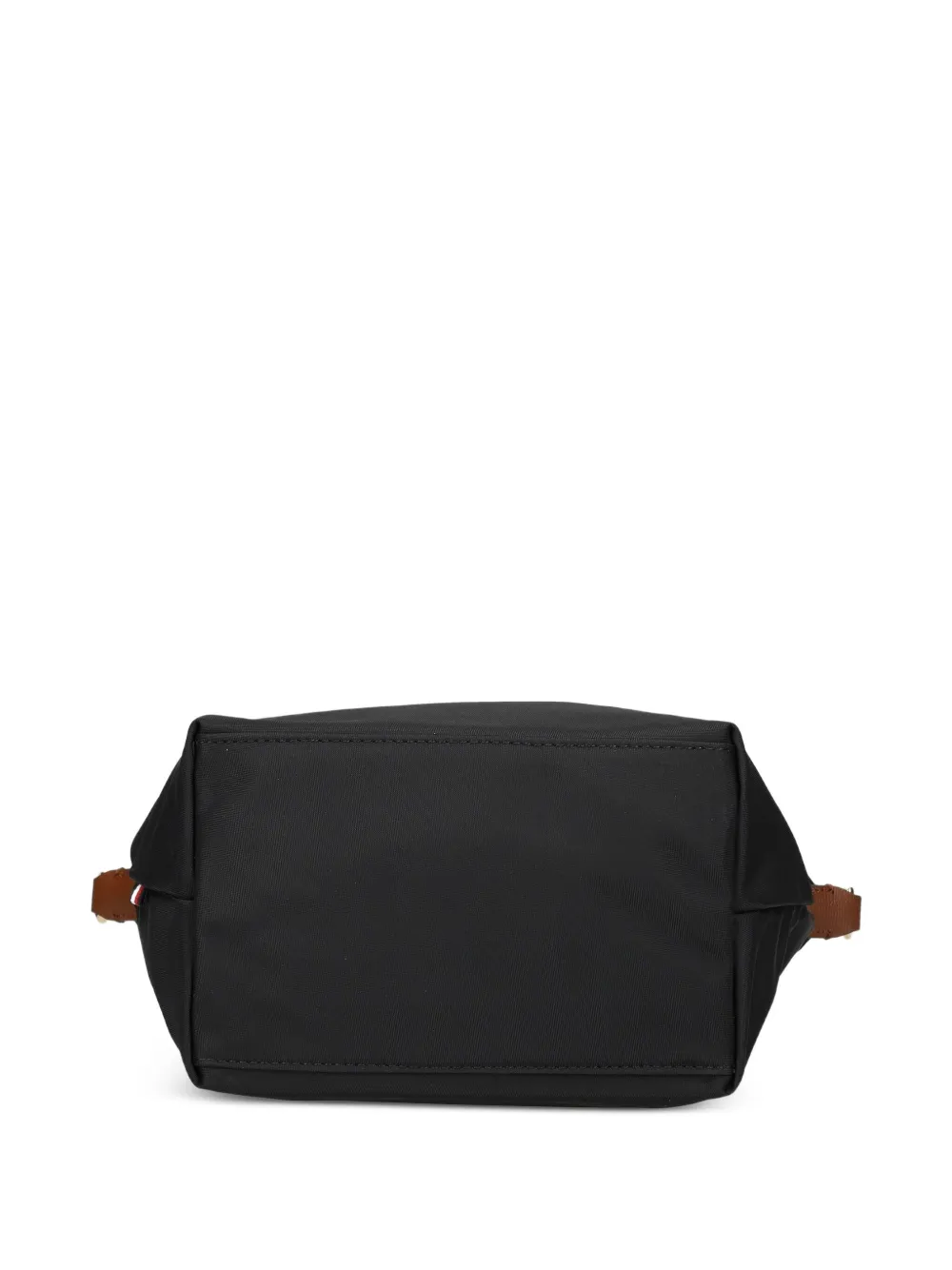 Tommy Hilfiger Webbing shopper met logoplakkaat Zwart