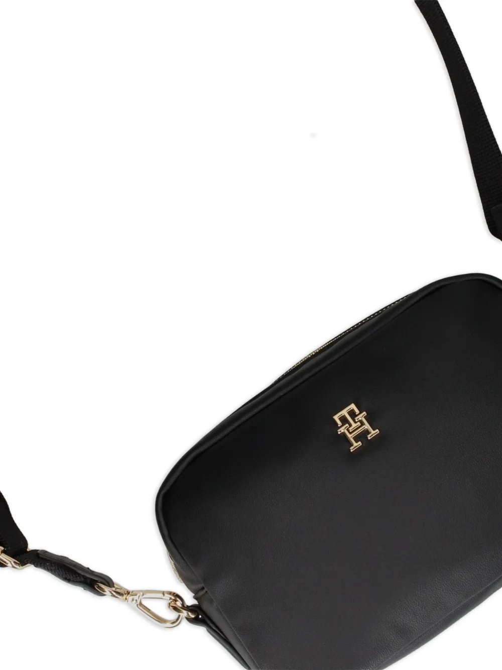 Tommy Hilfiger TH Monogram crossbodytas Zwart