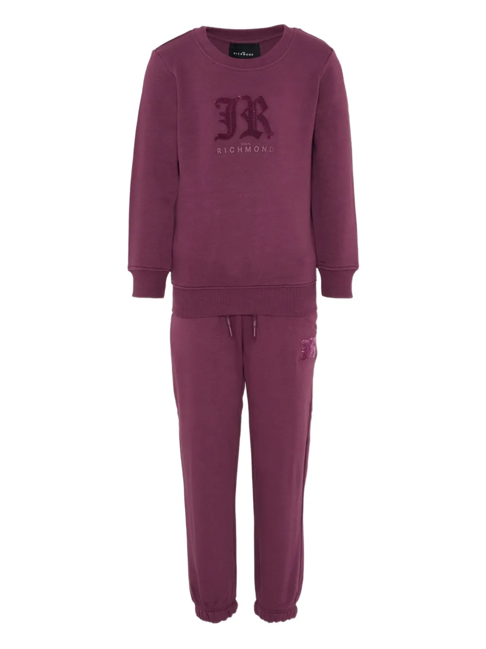John Richmond Junior logo tracksuit - Viola