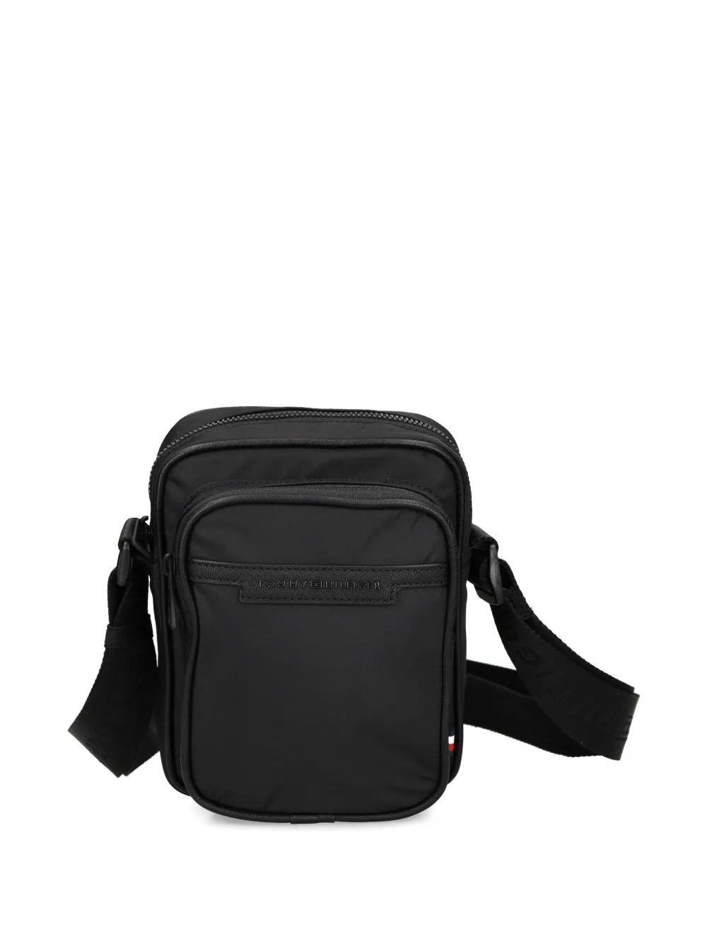 Tommy Hilfiger Messengertas met logoplakkaat Zwart