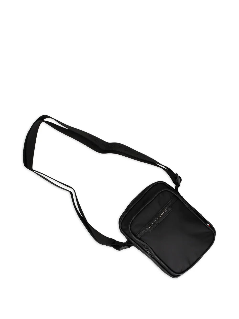 Tommy Hilfiger Messengertas met logoplakkaat Zwart