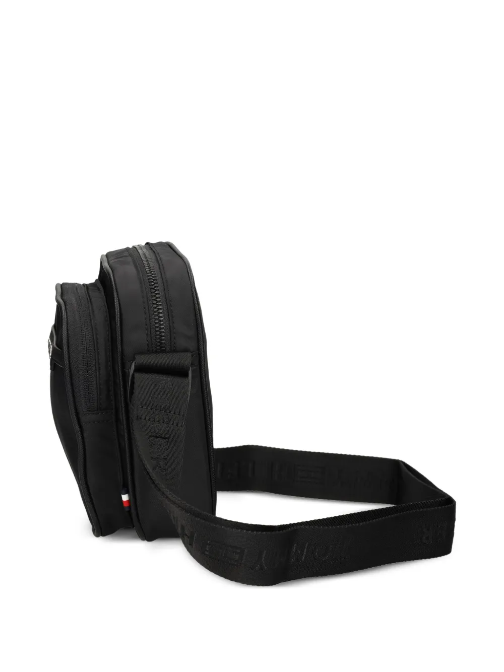 Tommy Hilfiger Messengertas met logoplakkaat Zwart