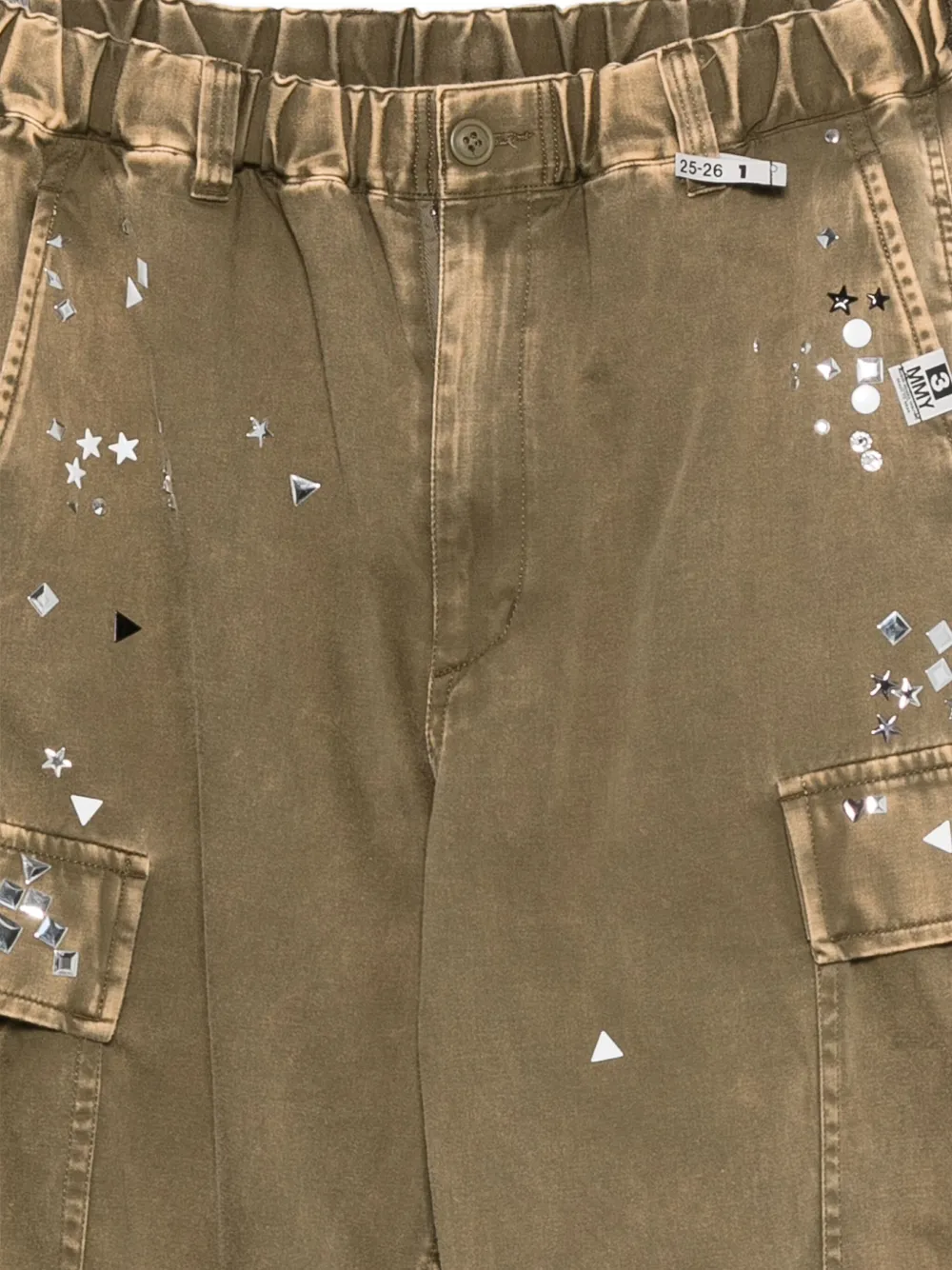 Miharayasuhiro Embellished Trousers In Green