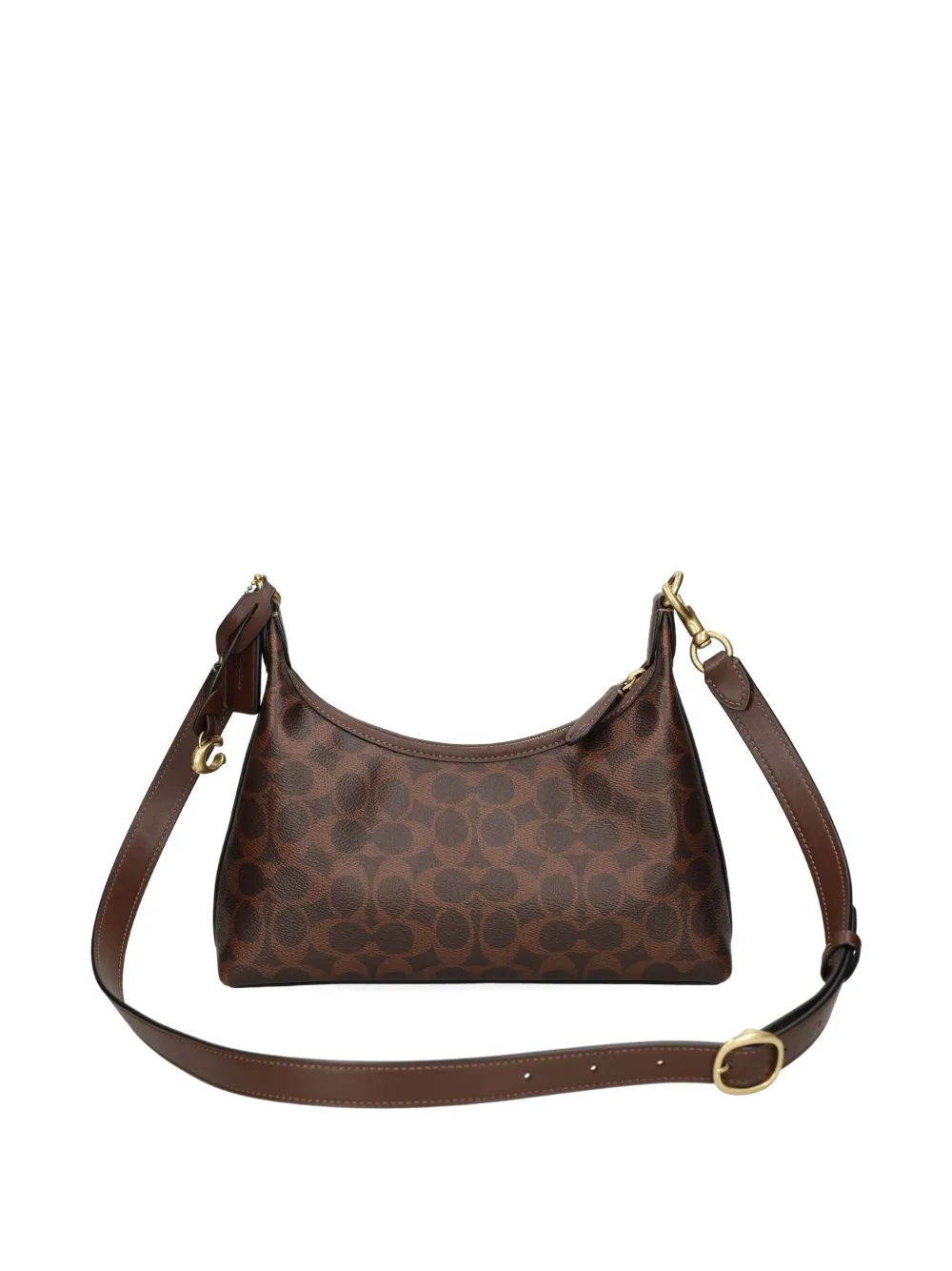 Coach Juliet shopper met patroon Bruin