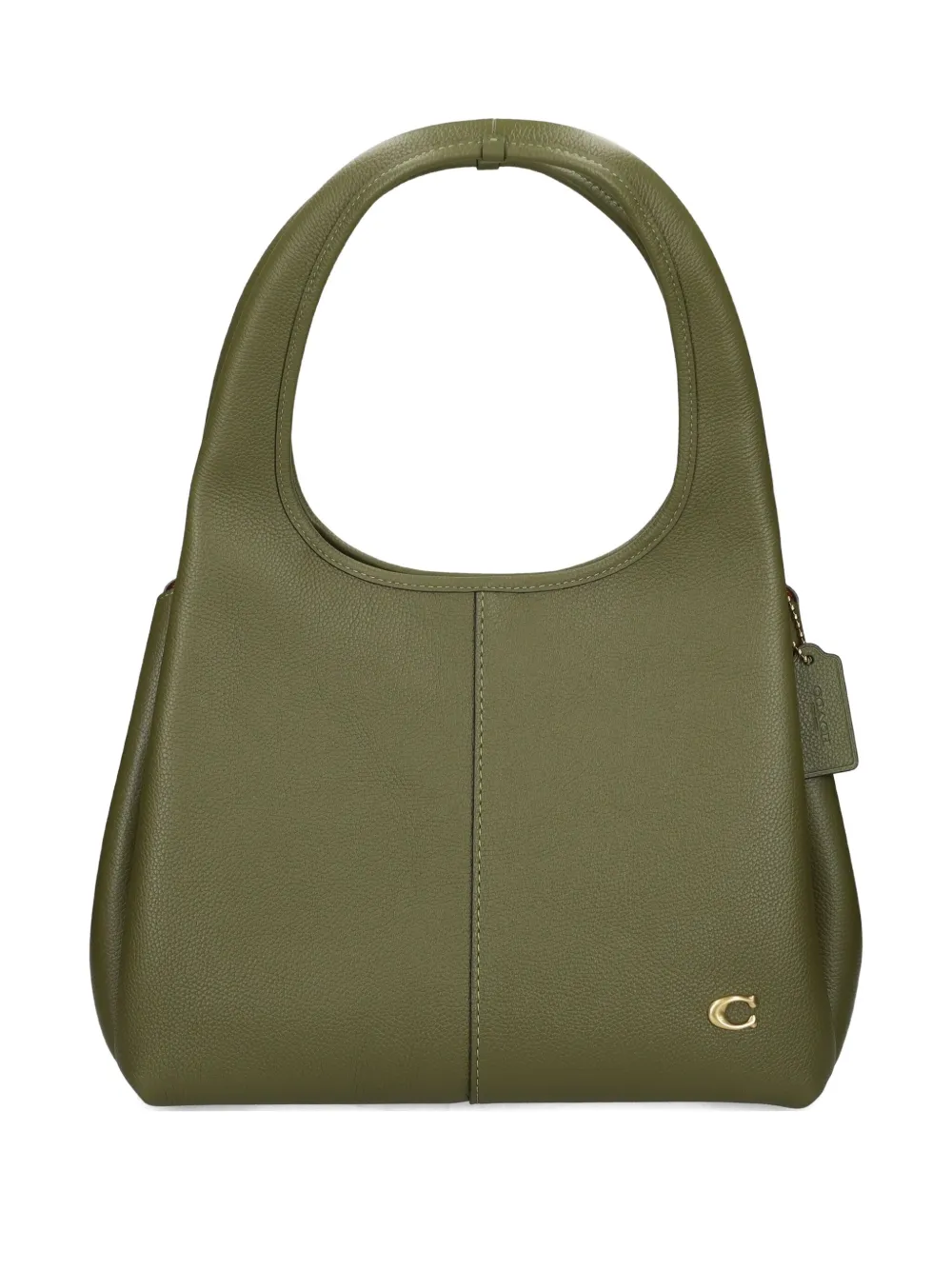 Coach Lana Leather Tote Bag In Green