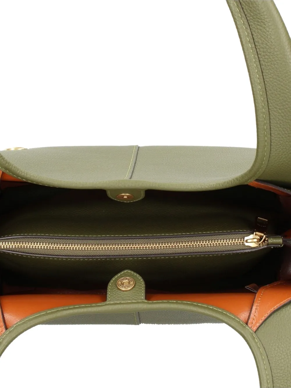 Coach Lana leren shopper Groen