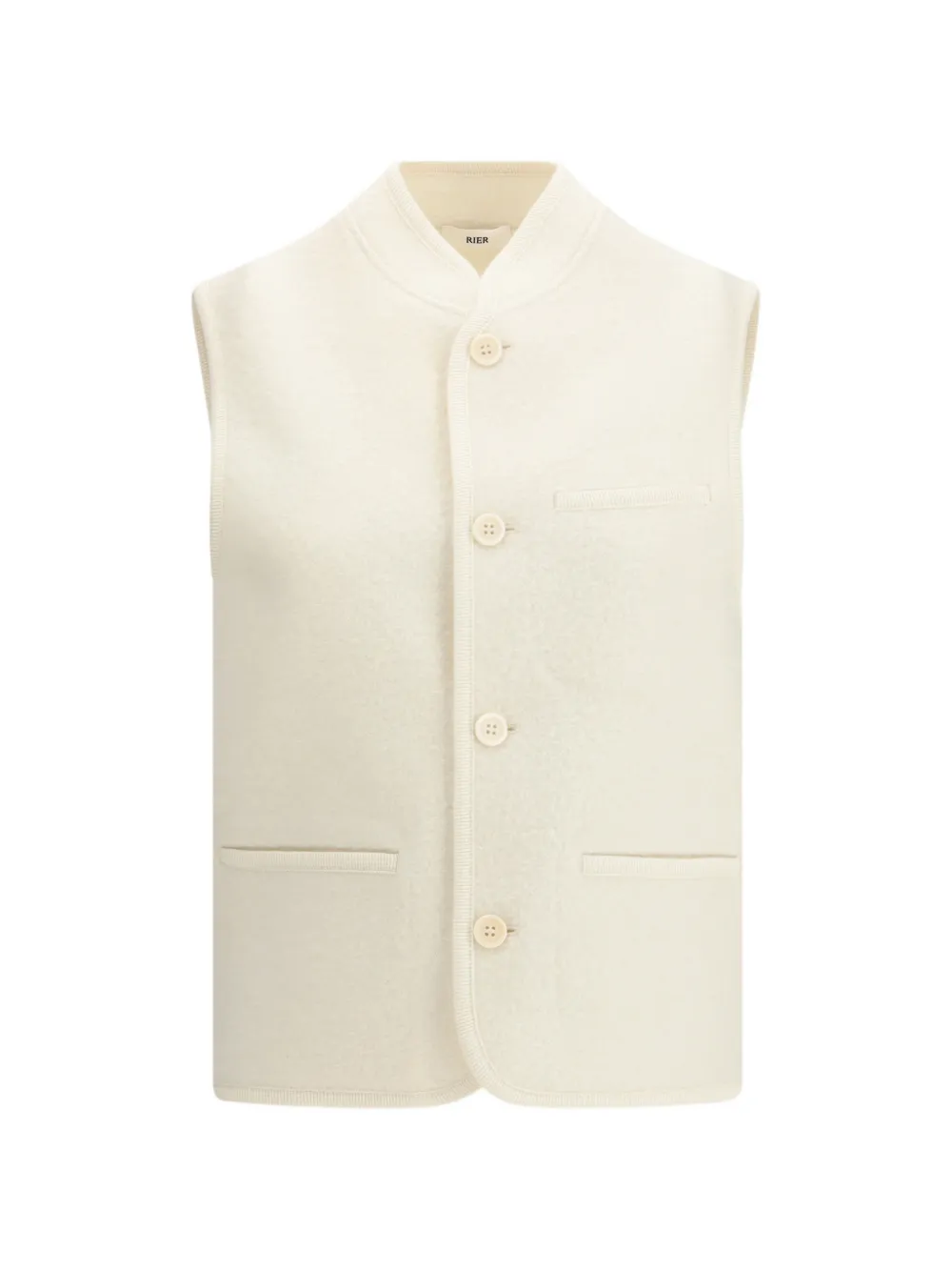 Rier Walker button-up gilet - Neutrals