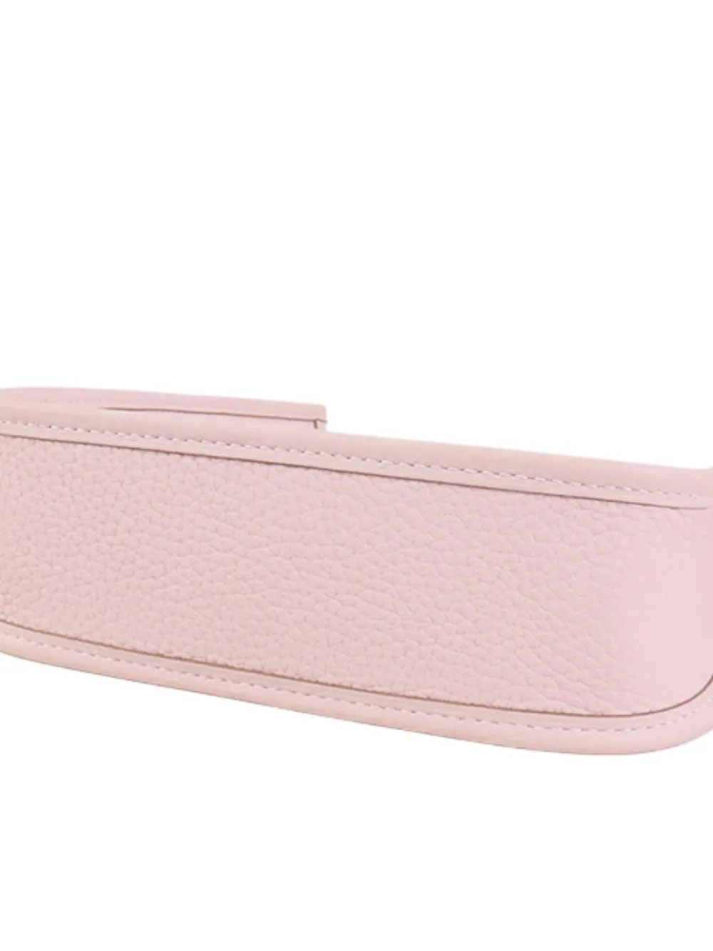 Pre-owned Hermes 2023 Taurillon Clemence Evelyne Tpm Crossbody Bag In Pink
