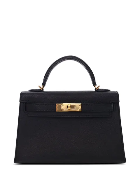 Hermès Pre-Owned 2018 Mini Chevre Kelly II Sellier 20 satchel