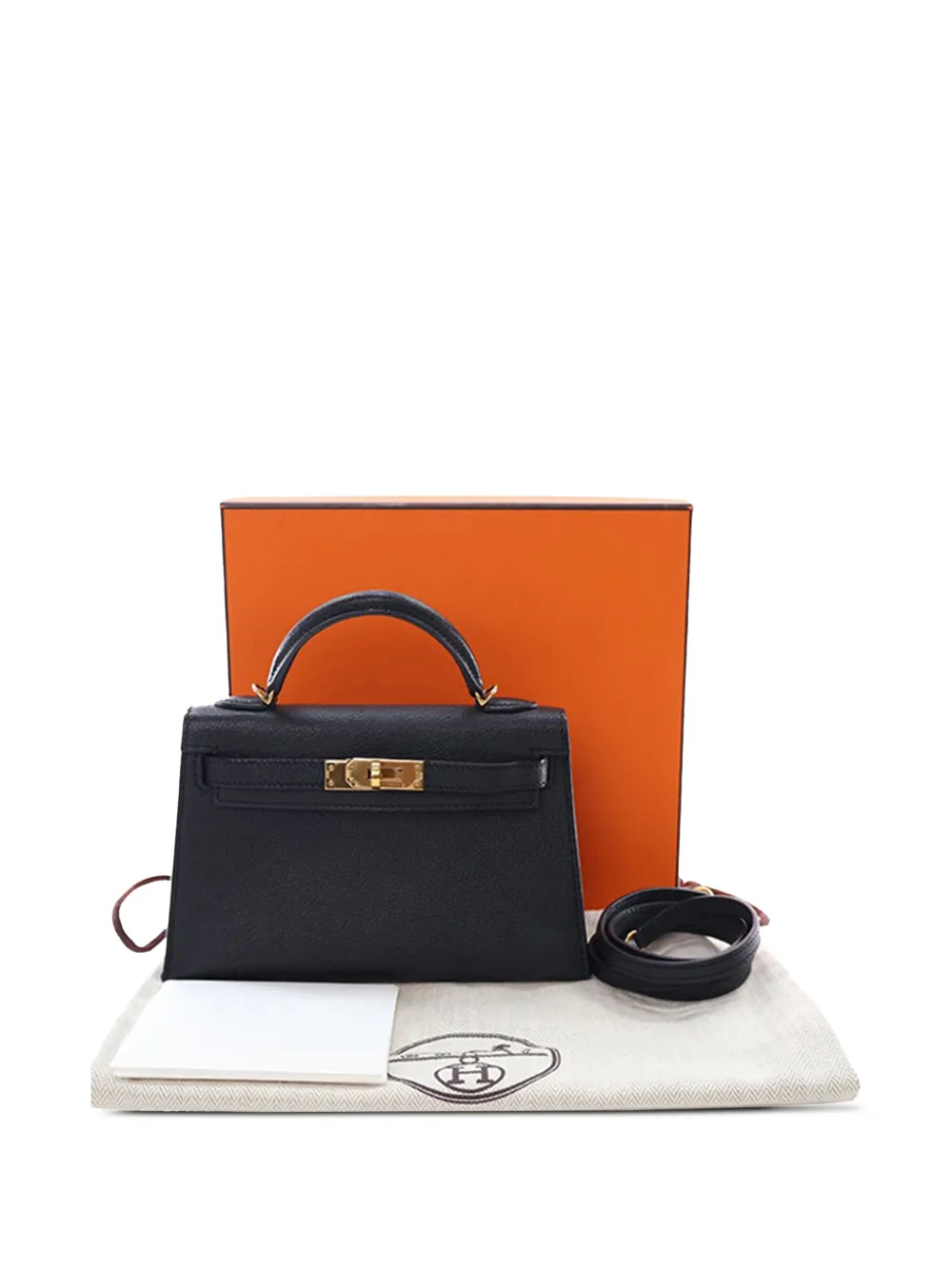 Hermès Pre-Owned Borsa a tracolla Chevre Kelly II Sellier 20 mini 2018 | Pre-owned | Image 2